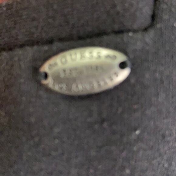 SOLD IN EBAY - Guess Vintage Women Black Cotton Blend One Button Blazer Size M - Picture 8 of 9